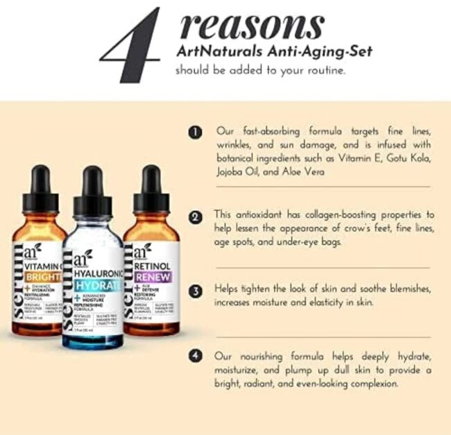 Artnatural Anti Aging Serum Set