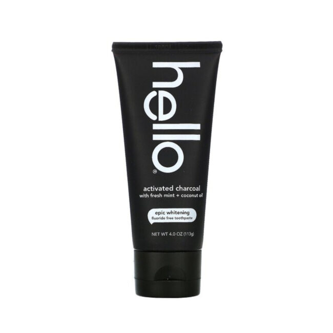 HELLO Activated Charcoal Toothpaste
