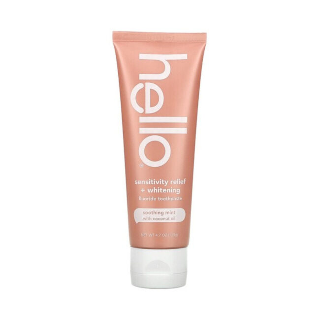 HELLO Sensitivity Relief Whitening Toothpaste