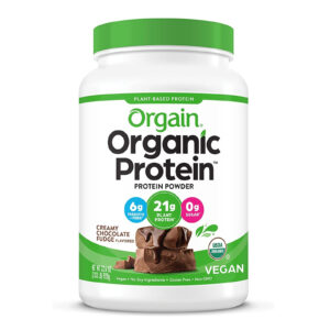 Orgain Organic Creamy Chocolate Fudge Protein Powder