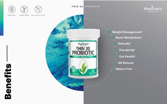 Physician's Choice Thin 30 Probiotic
