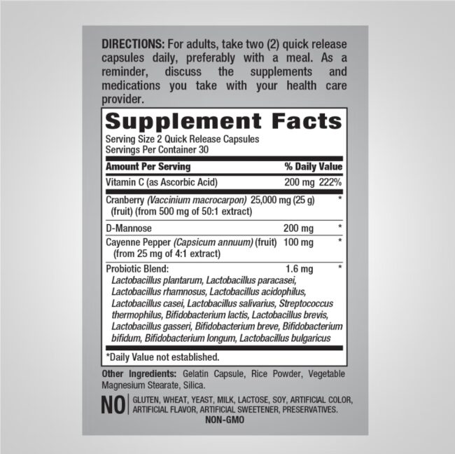 Piping Rock Urinary Tract Complex + D-Mannose