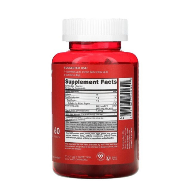 Goli Nutrition Apple Cider Vinegar Gummies