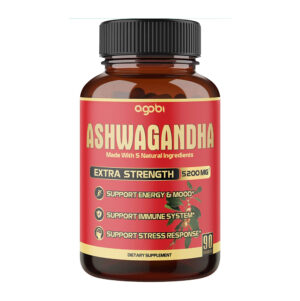 Agobi 5in1 Ashwagandha Capsules 5200mg Powder