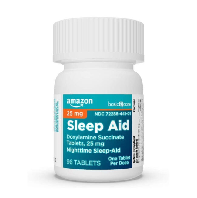 Amazon Basic Care Sleep Aid Tablets