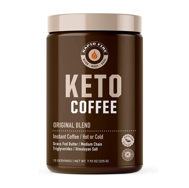 Rapid Fire Ketogenic Fair Trade Instant Keto Coffee