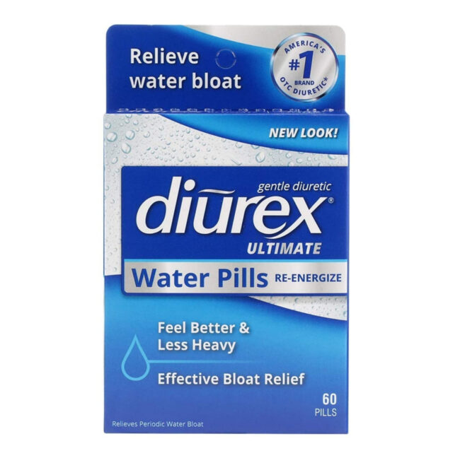 Diurex Ultimate Water Pills Re Energize Relieve Water Bloat