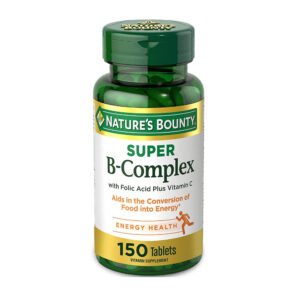 Nature's Bounty Vitamin B Complex, 150 Tablets - Support Heart and nervous system, helps to maintain immune system