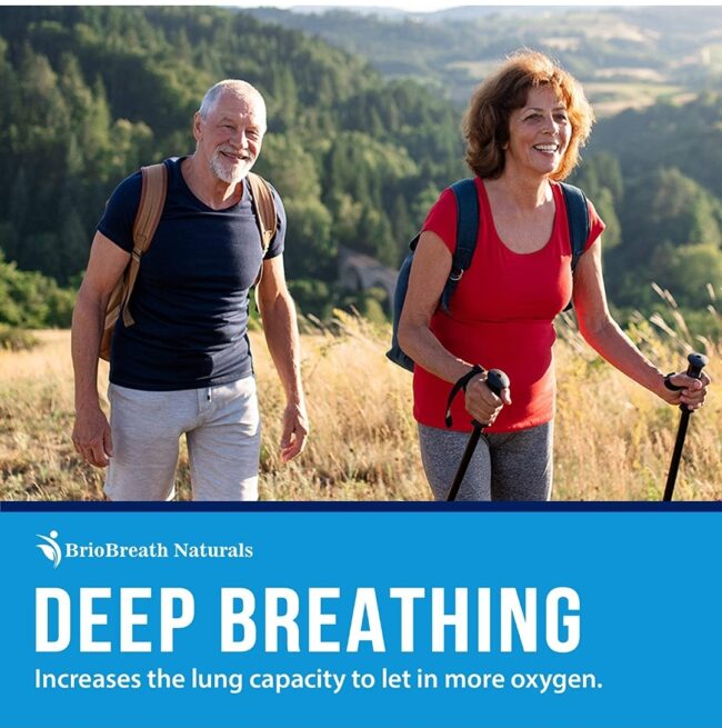 BrioBreath Naturals Lung Cleanse - Respiratory System & Mucus Clear
