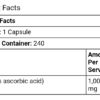 California Gold Nutrition Gold C Vitamin C 1,000mg