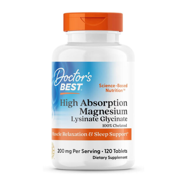 Doctor's Best High Absorption Magnesium 100mg