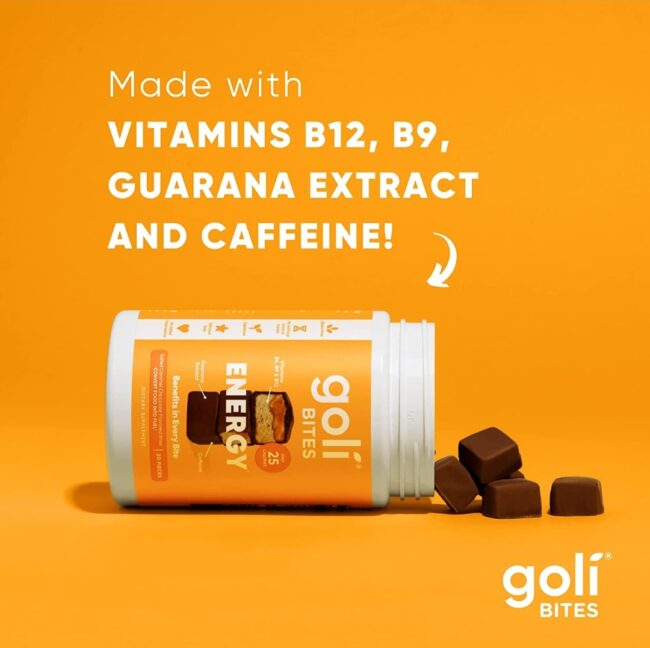Goli Nutrition Energy Bites - Convert Food into Cellular Energy