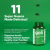 Goli Nutrition Supergreens Gummies 60's with Essential Vitamins and Minerals. Health from Within.