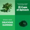 Goli Nutrition Supergreens Gummies 60's with Essential Vitamins and Minerals. Health from Within.