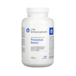 Life Enhancement Potassium Basics - Support Healthy Blood Pressure, Muscle Mass, Bones