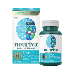 Neuriva Plus Capsules with Neurofactor & B Vitamins- A Nootropic Brain Support for Memory, Focus & Concentration