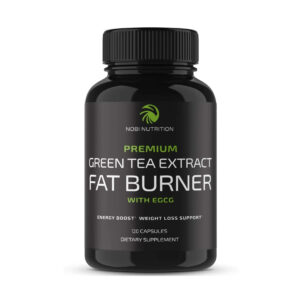 Nobi Nutrition Premium Green Tea Extract Fat Burner with EGCG - Energy Boost & Weight Loss Support