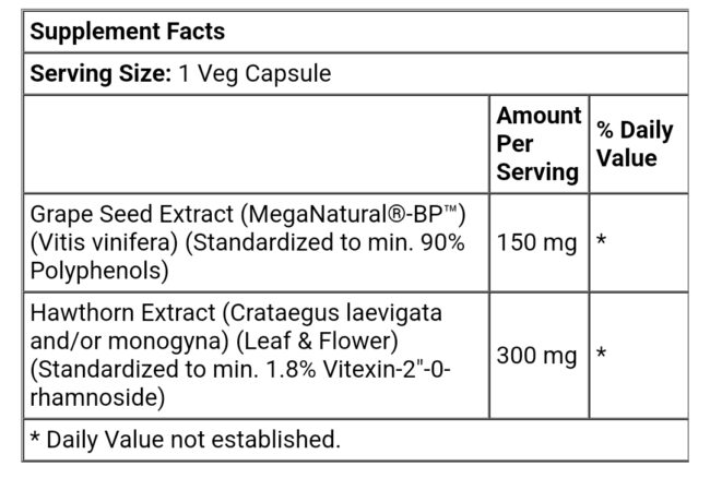 Now Foods Blood Pressure Health - Cardiovascular Health