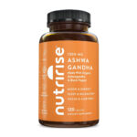 NutriRise Organic Ashwagandha 1,300mg - Promotes Relaxation, Cognitive Support & Enhances Energy