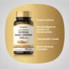 Piping Rock Authentic Korean Panax Ginseng 1500mg 1