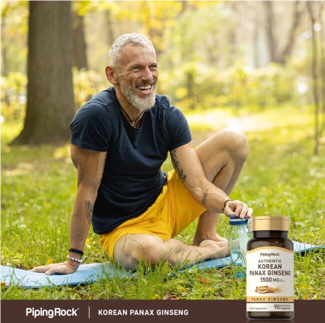 Piping Rock Authentic Korean Panax Ginseng 1500mg 4