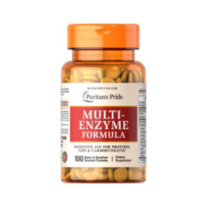 Puritan's Pride Multi Enzyme Formula - Digestive aid for proteins, fats & carbohydrates