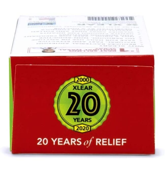 Xlear Nasal Spray with Xylitol All Natural Saline Nasal Spray for Sinus Rinse & Sinus Relief