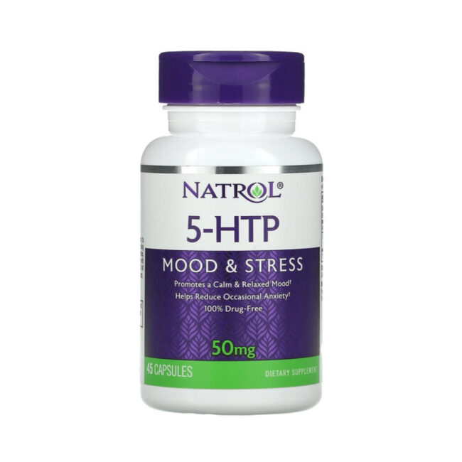 Natrol 5-HTP Mood & Stress 50mg - Promotes a Calm & Relaxed Mood