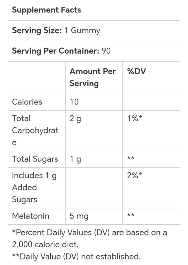 Natrol Melatonin 5mg Sleep Gummies