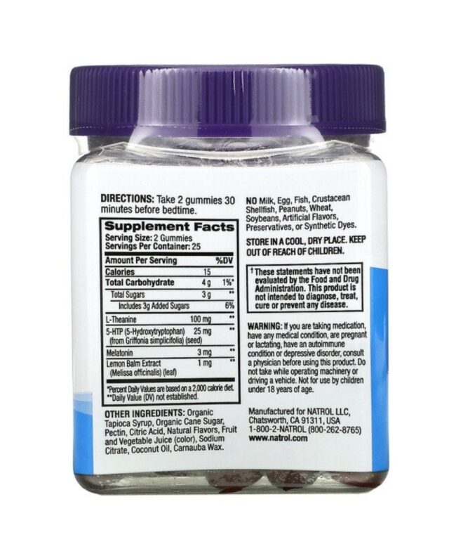 Natrol Relax + Night Calm - Soothes Stress & Promotes Sleep