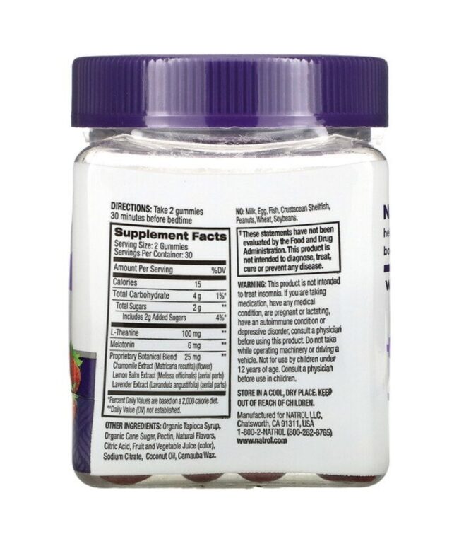 Natrol Sleep + Calm Gummies