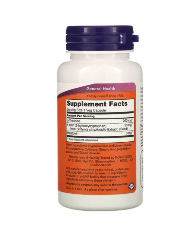 Now Foods Sleep Regimen 3-in-1 - Restful Sleep Blend & Promote Relaxation