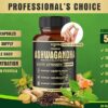 Agobi 5 in 1 Premium Ashwagandha High Extracted Capsule Equivalent to 5200mg Powder. Added Turmeric, Rhodiola Rosea, Ginger, Black Pepper, Strength & Spirit Support