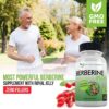 Doctor Recommended Supplement Berberine Plus 1200mg Support Healthy Immune System, Improves Cardiovascular Heart & Gastrointestinal Wellness