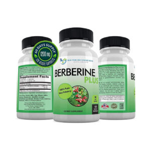 Doctor Recommended Supplement Berberine Plus 1200mg Support Healthy Immune System, Improves Cardiovascular Heart & Gastrointestinal Wellness