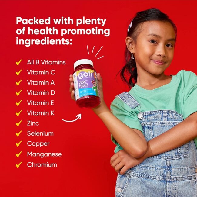 Goli Nutrition Complete Kids Multi Gummies