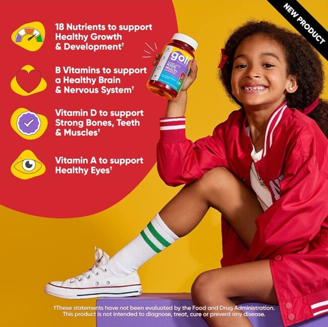 Goli Nutrition Complete Kids Multi Gummies