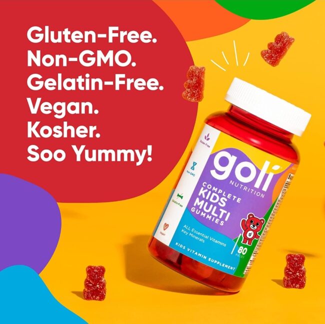 Goli Nutrition Complete Kids Multi Gummies