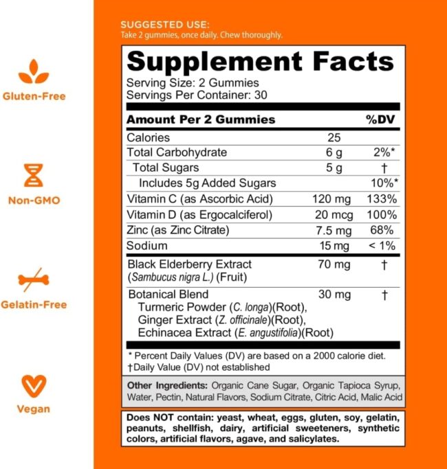 Goli Triple Action Immune Gummies