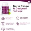 Life Renew Nerve Renew Advanced Nerve Support - Natural Nerve Discomfort Support with R-Alpha Lipoic Acid & Vitamin B Complex