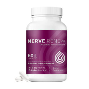 Life Renew Nerve Renew Advanced Nerve Support - Natural Nerve Discomfort Support with R-Alpha Lipoic Acid & Vitamin B Complex