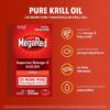 MegaRed Krill Oil 350mg Omega 3 with EPA, DHA, Astaxanthin & Phospholipids, Supports Heart, Brain, Joint & Eye Health