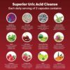Natures Craft Herbal Uric Acid Cleanse & Detox - Essential Daily Kidney Cleanse and Uric Acid Support for Adults