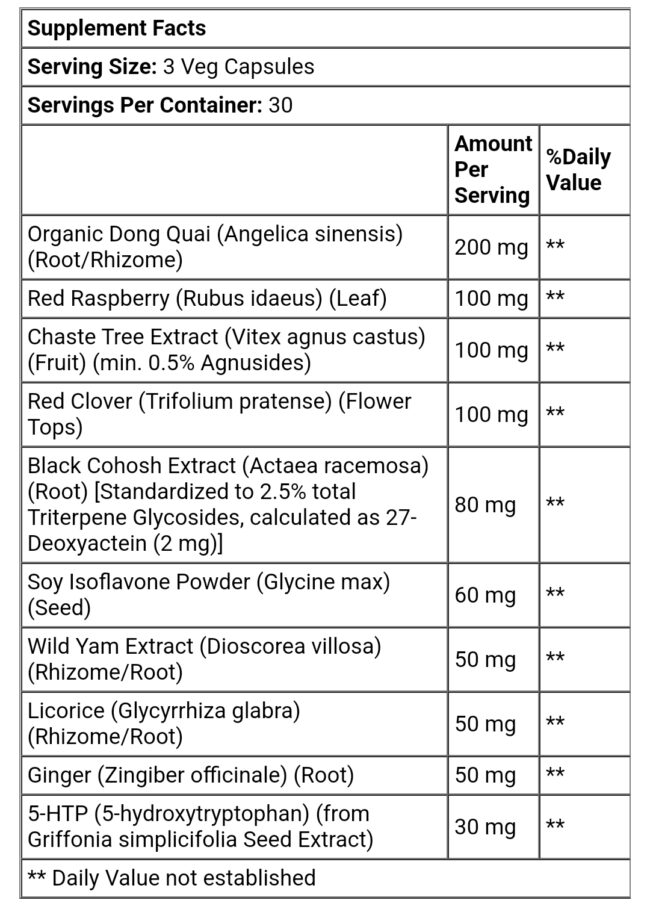 Now Foods Menopause Support - Female Endocrine Support