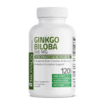 Bronson Nutrition Ginkgo Biloba 500mg - Supports Brain Function & Memory