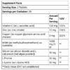 Solgar Skin Nails Hair Fact 1