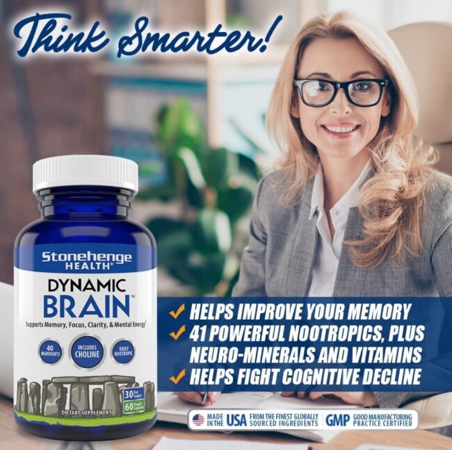 Stonehenge Health Dynamic Brain - Memory, Focus & Clarity