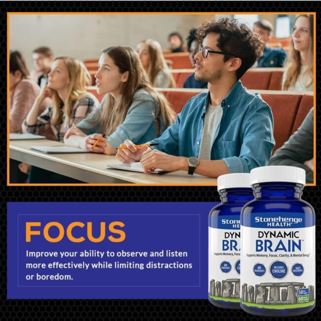 Stonehenge Health Dynamic Brain - Memory, Focus & Clarity
