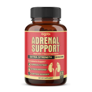Agobi Adrenal Support Extra Strength 8050mg - Adrenal Fatigue, Stress Response & Cortisol Manager