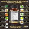 Agobi Saw Palmetto Extra Strength 5300mg - Prostate Support - Urinary Health, Performance & Hair Support